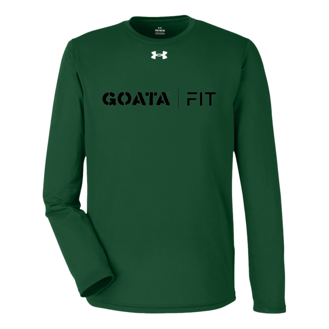 GOATA® | FIT Under Armour Tech Long Sleeve Tee - Black
