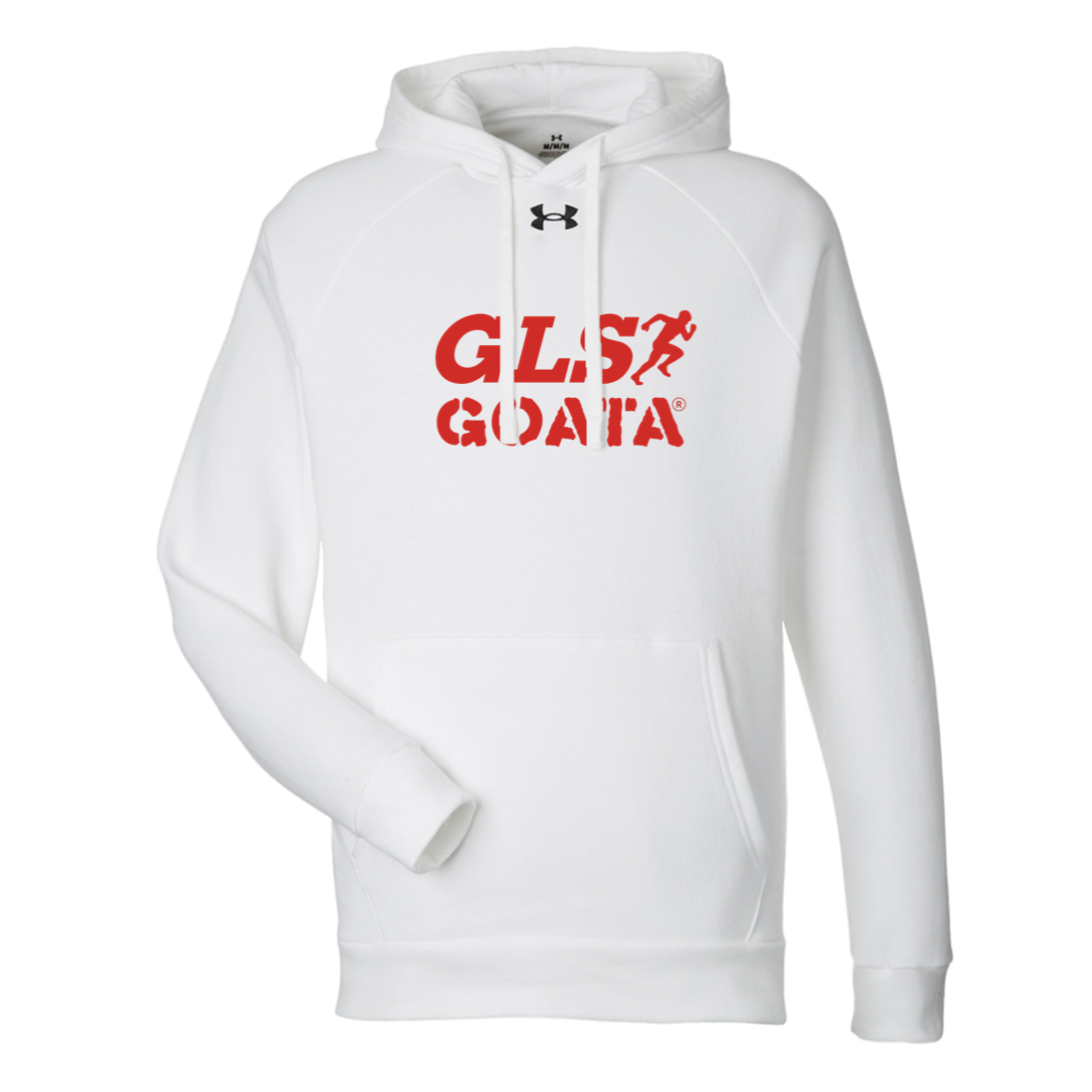 GOATA® Under Armour Men's Rival Fleece Hoodie - Red Solid