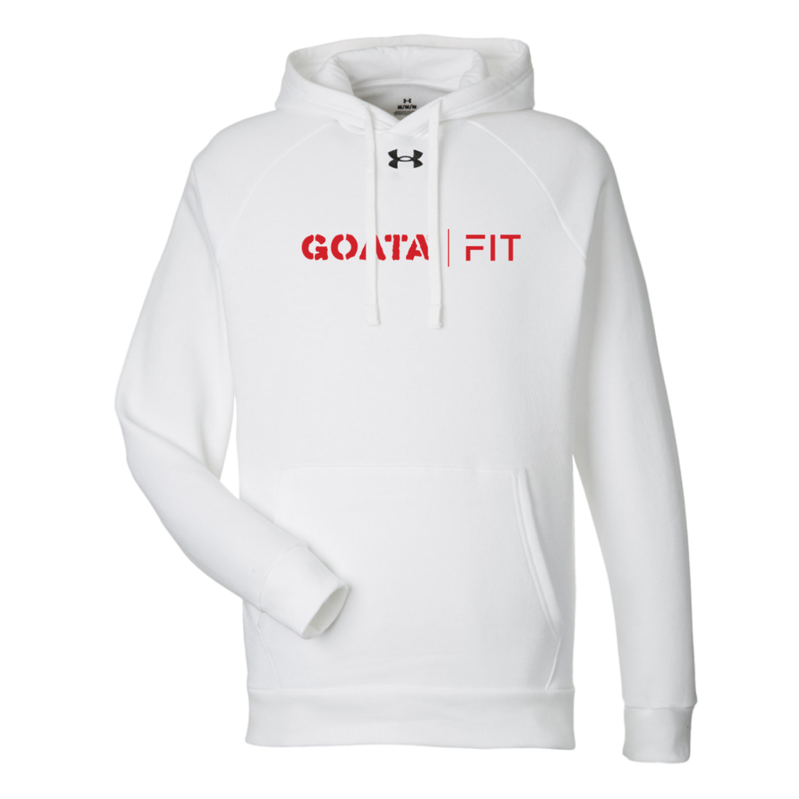 GOATA® | FIT Under Armour Men's Rival Fleece Hoodie - Red