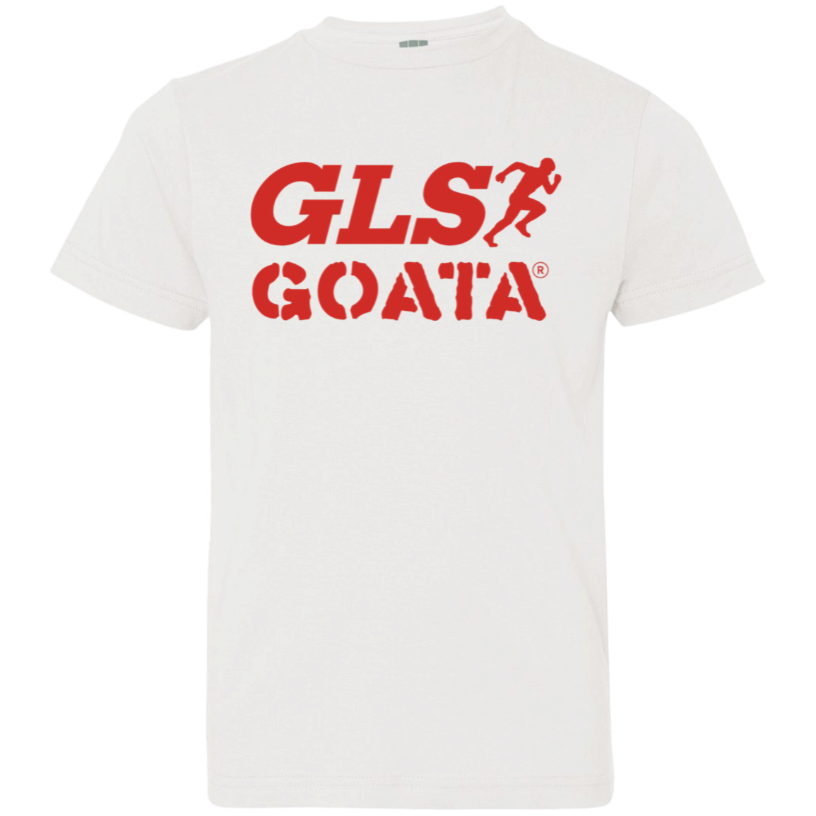 GOATA® Youth Jersey T-Shirt - Red Soild