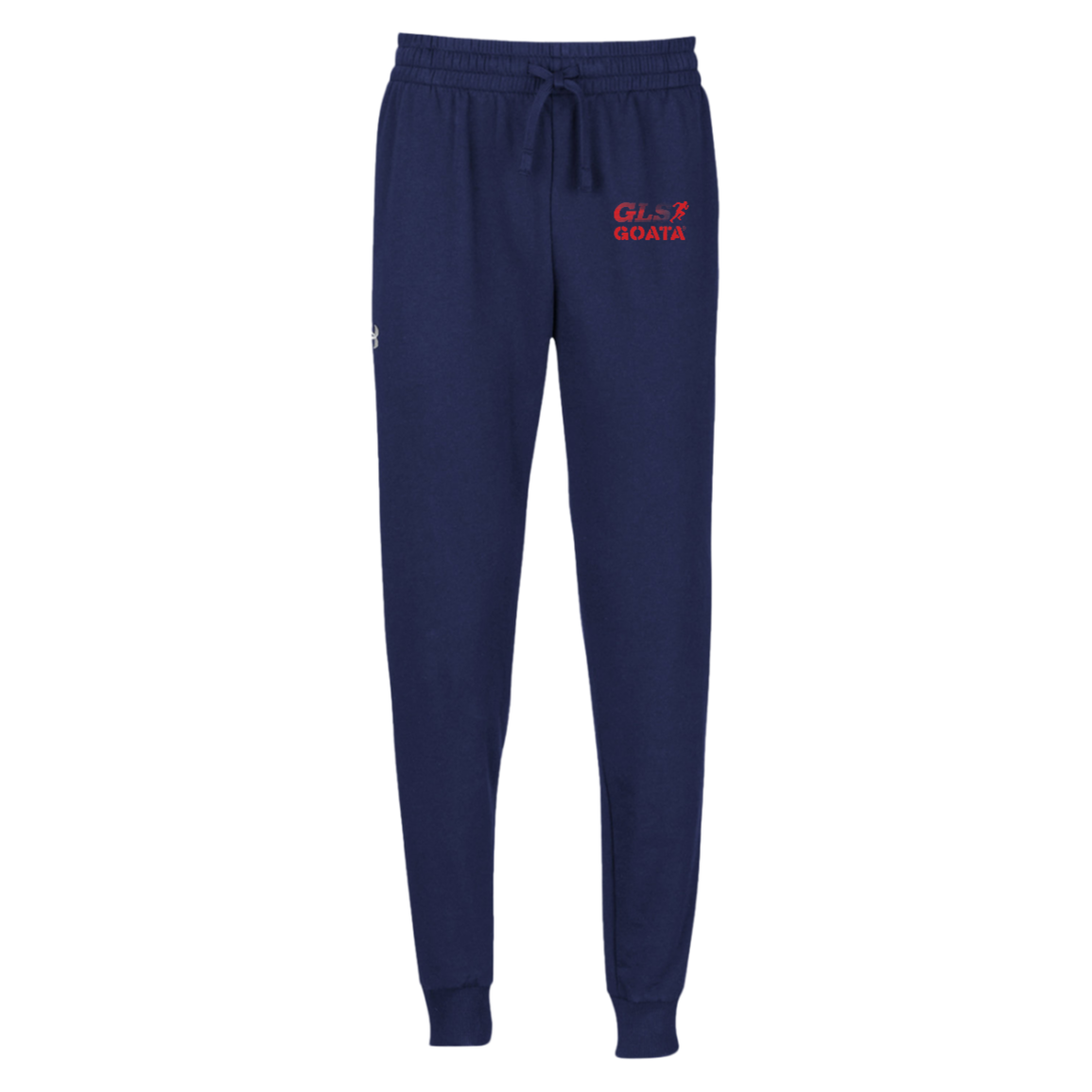 GOATA® Under Armour Mens Rival Fleece Sweatpant - Red Stripe
