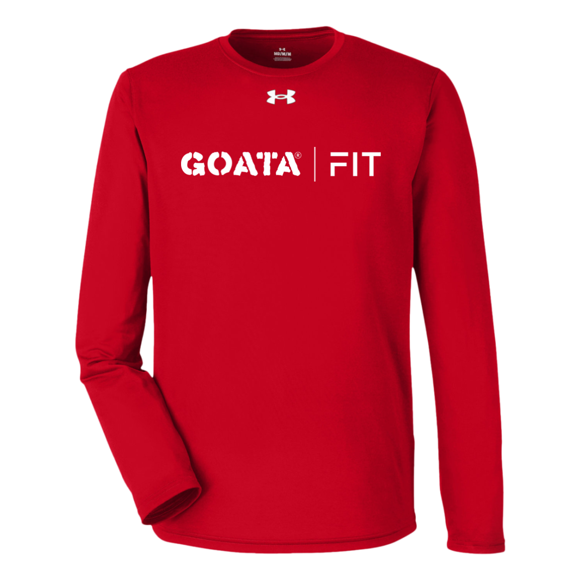GOATA® | FIT Under Armour Tech Long Sleeve Tee - White