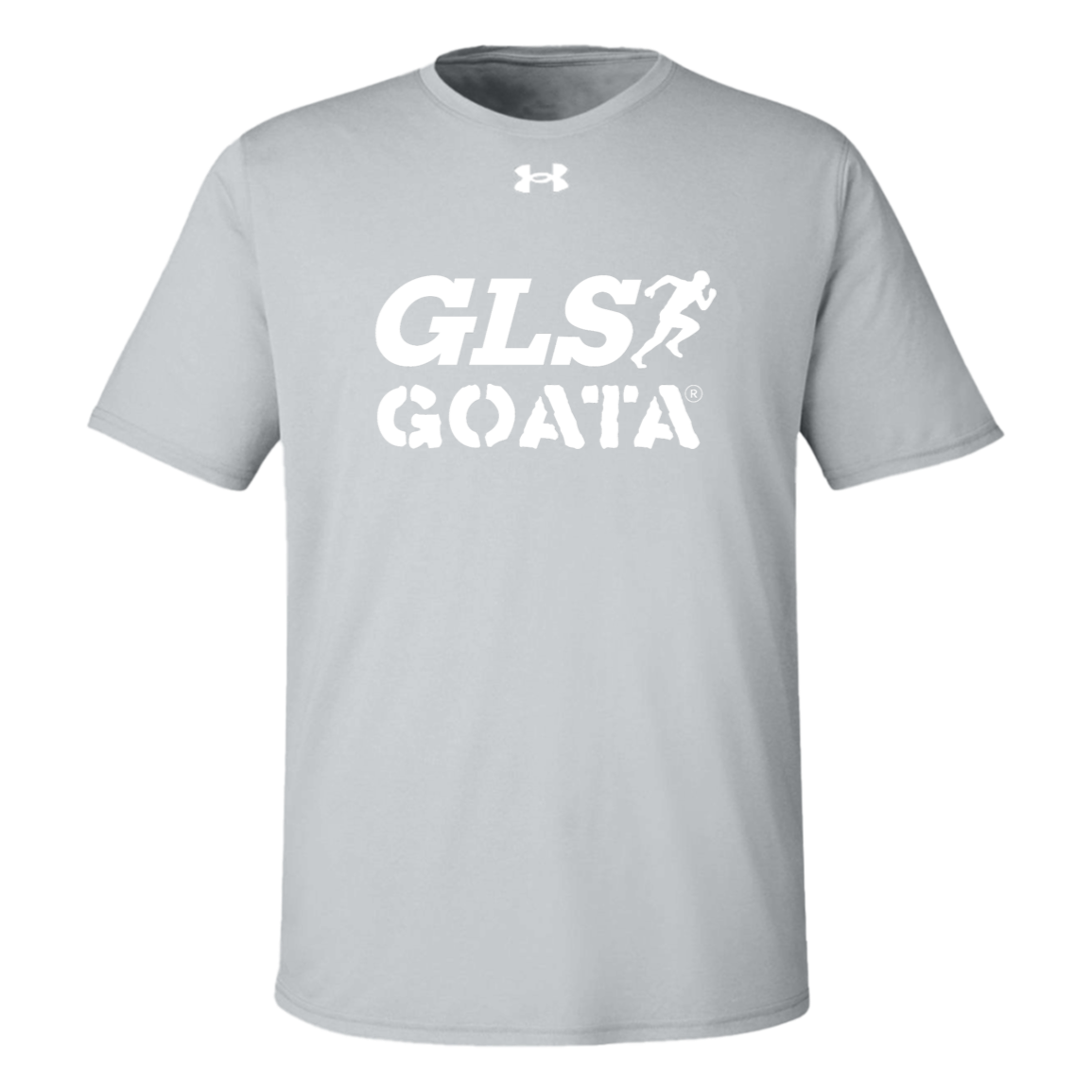 GOATA® Under Armour Team Tech Tee - White Solid