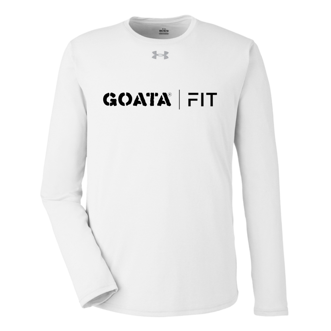 GOATA® | FIT Under Armour Tech Long Sleeve Tee - Black