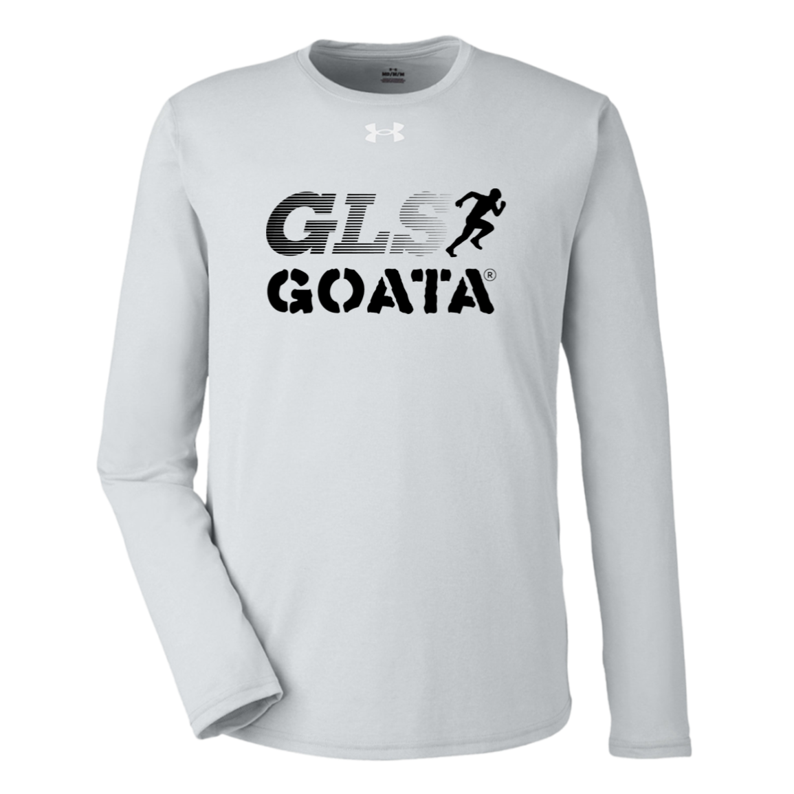 GOATA® Under Armour Tech Long Sleeve Tee - Black Stripe