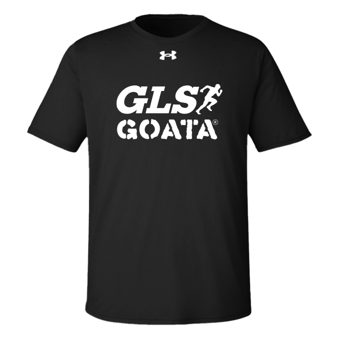 GOATA® Under Armour Team Tech Tee - White Solid