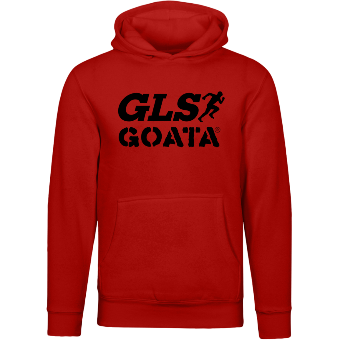 GOATA® Unisex Premium Hoodie -Black Solid