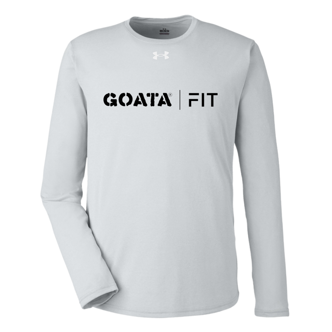 GOATA® | FIT Under Armour Tech Long Sleeve Tee - Black