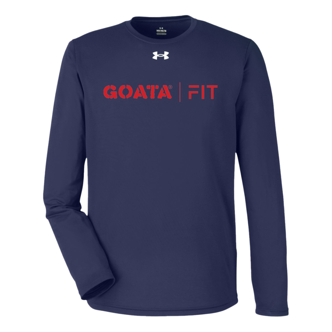 GOATA® | FIT Under Armour Tech Long Sleeve Tee - Red