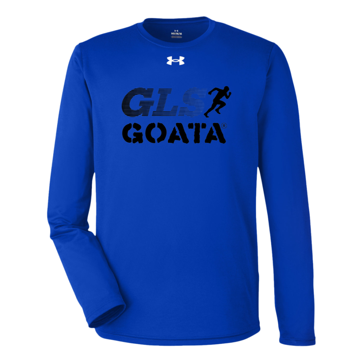 GOATA® Under Armour Tech Long Sleeve Tee - Black Stripe