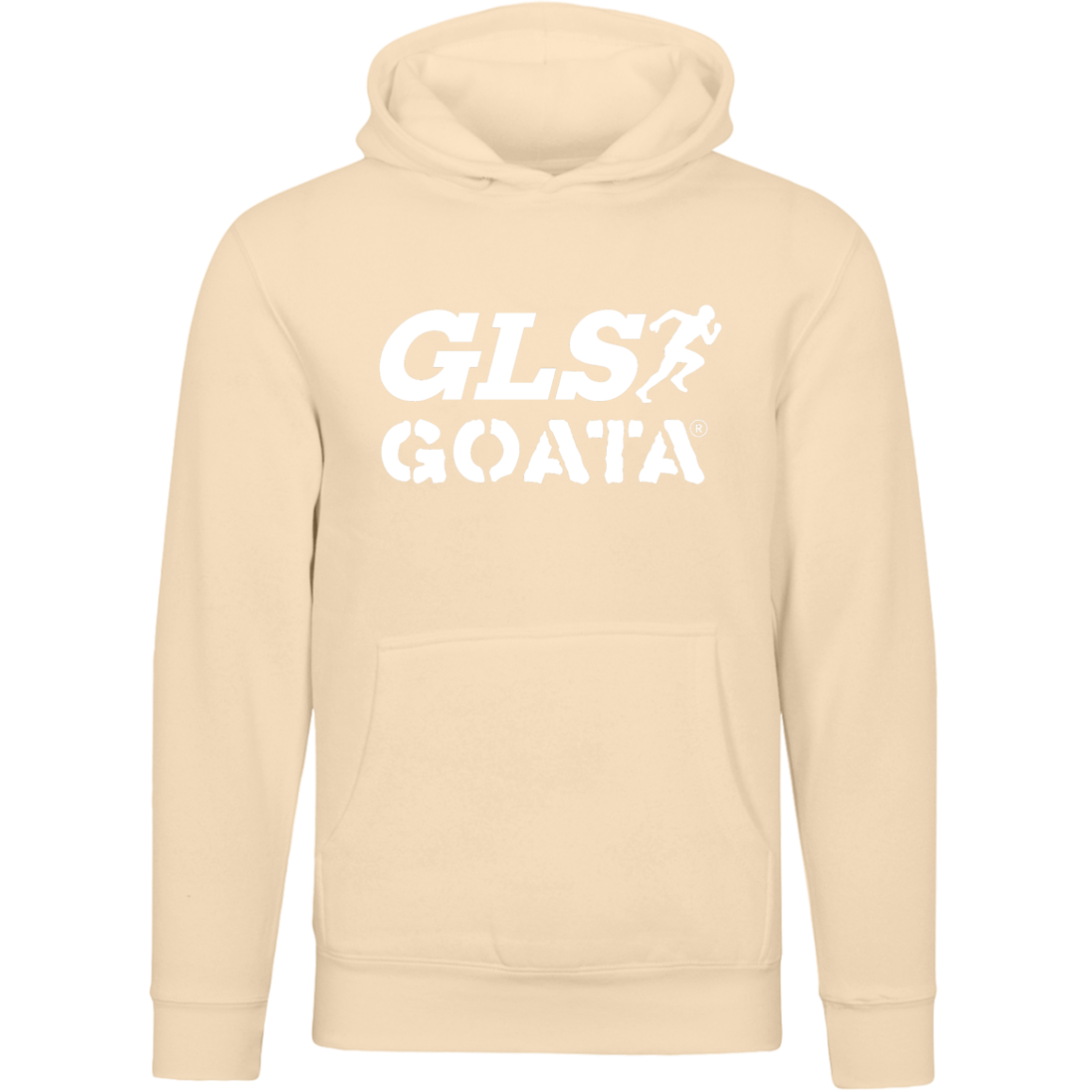 GOATA® Unisex Premium Hoodie - White Solid