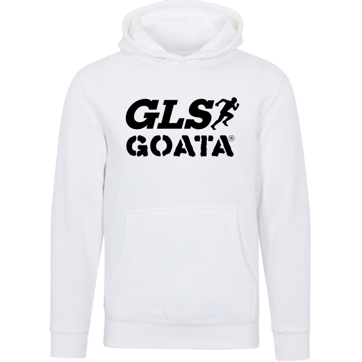 GOATA® Unisex Premium Hoodie -Black Solid