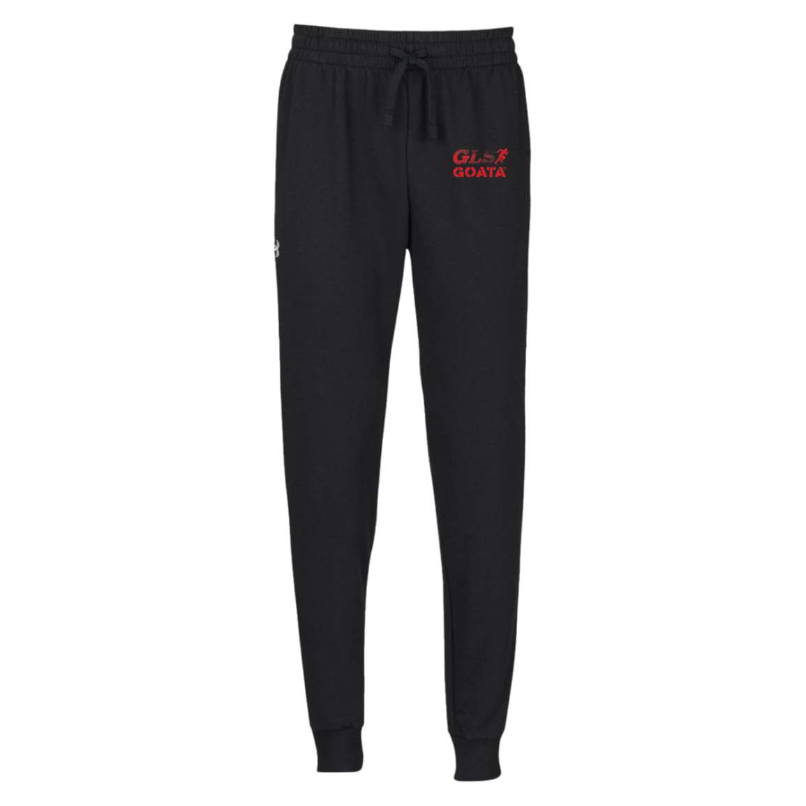 GOATA® Under Armour Mens Rival Fleece Sweatpant - Red Stripe