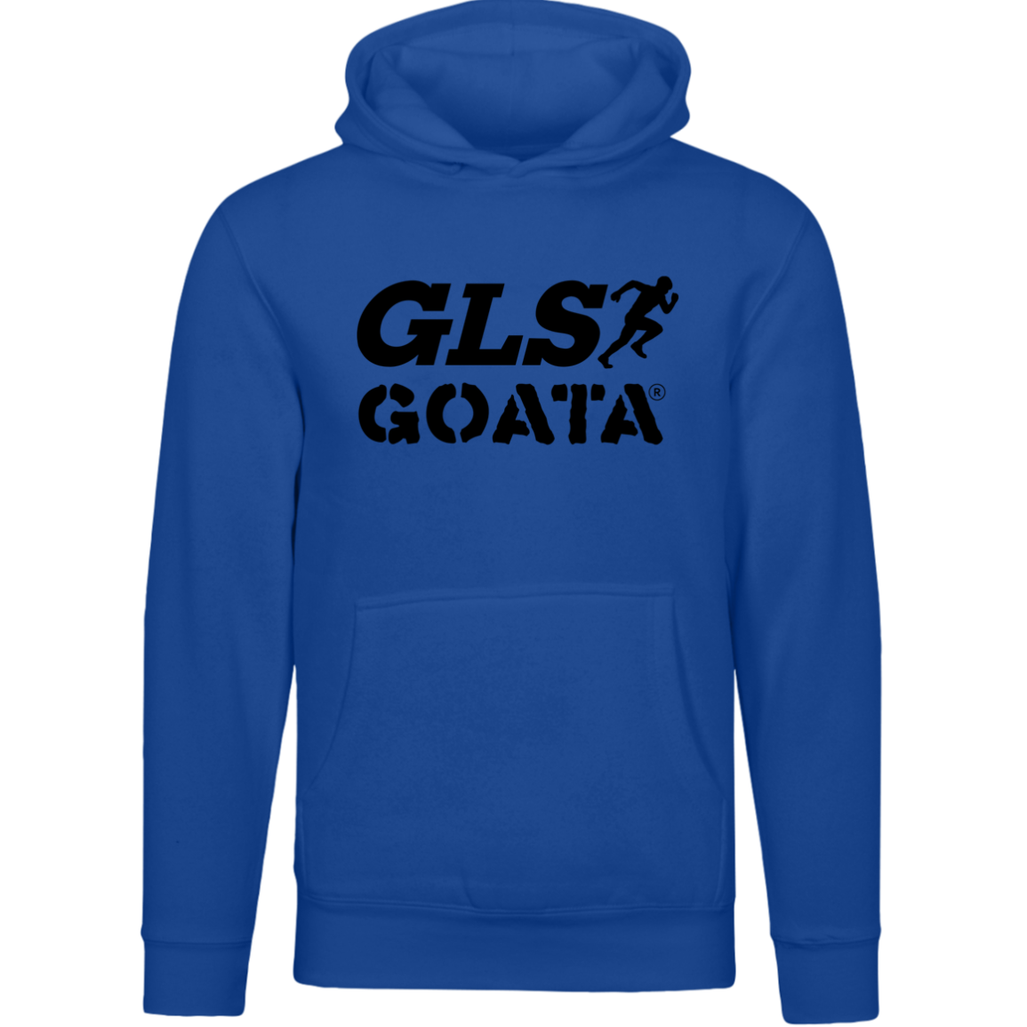 GOATA® Unisex Premium Hoodie -Black Solid