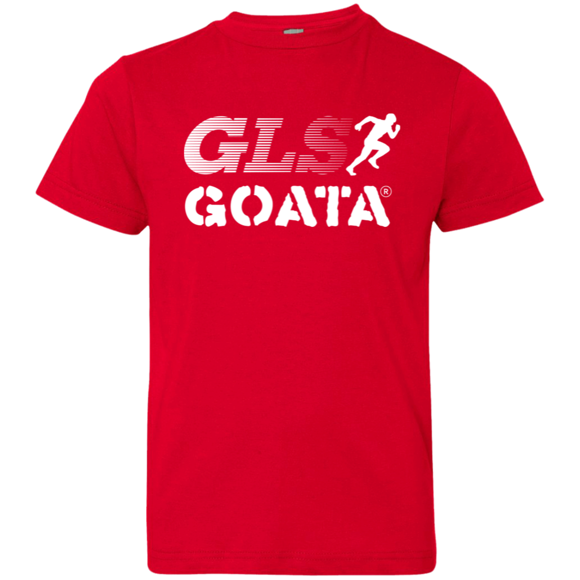GOATA® Youth Jersey T-Shirt - White Stripe