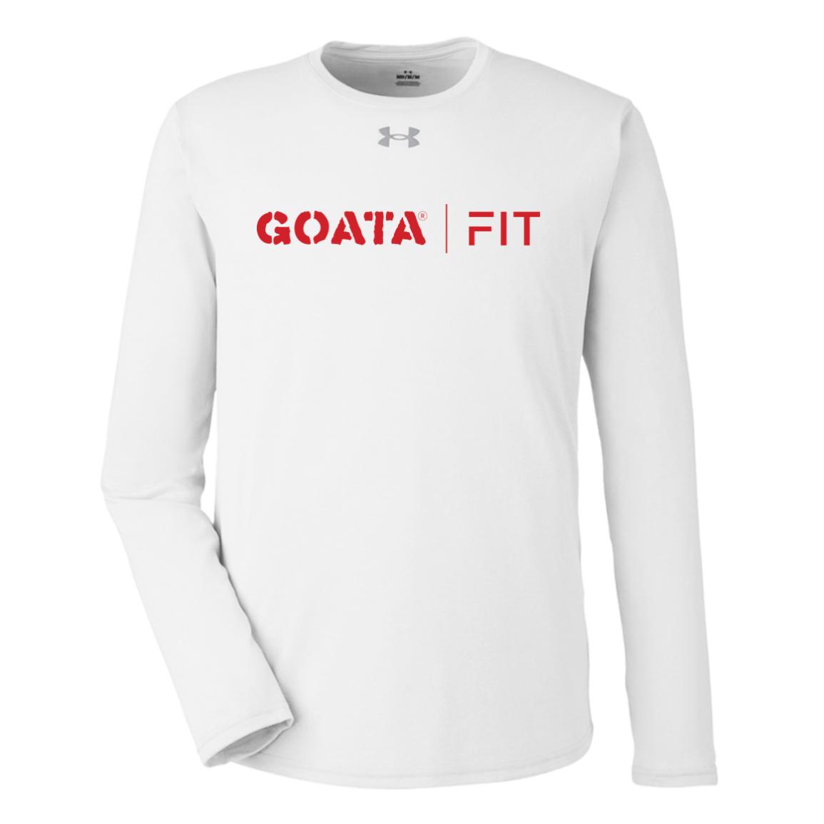 GOATA® | FIT Under Armour Tech Long Sleeve Tee - Red