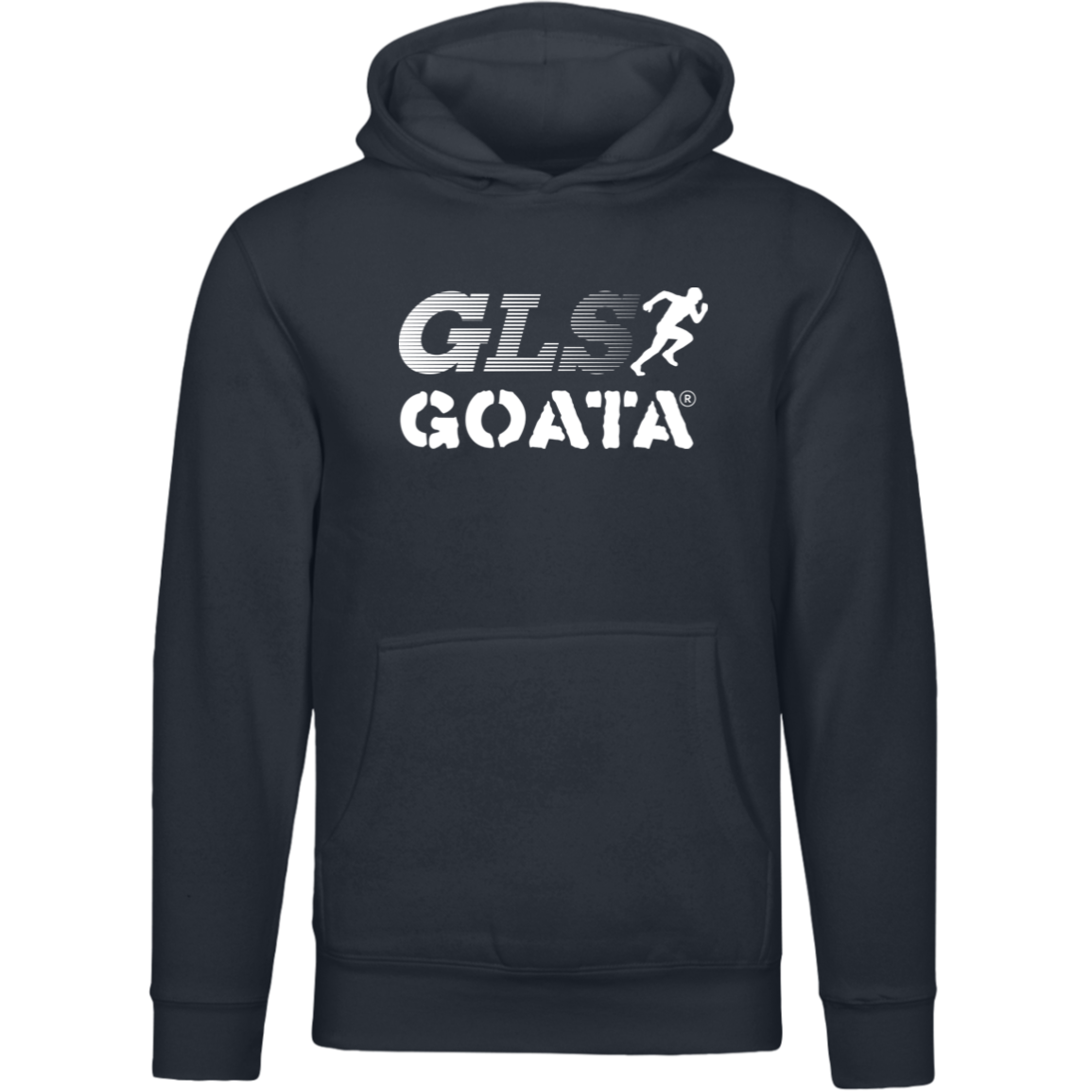 GOATA® Unisex Premium Hoodie - White Stripe