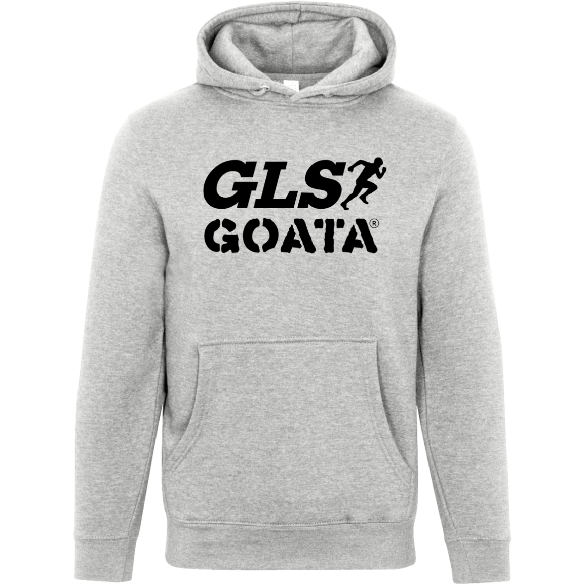 GOATA® Unisex Premium Hoodie -Black Solid