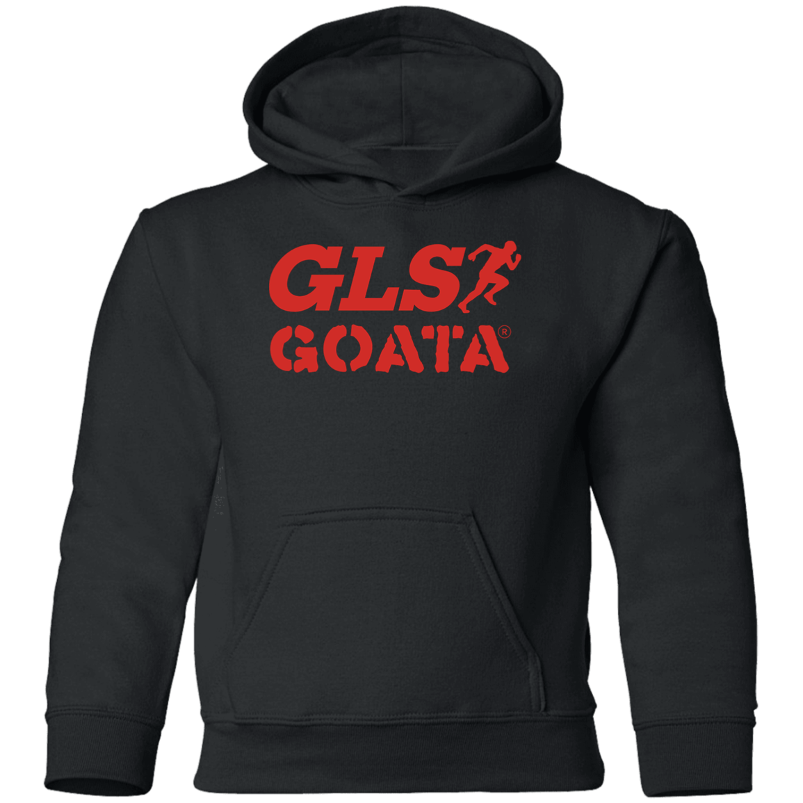 GOATA® Gildan Youth Pullover Hoodie - Red Solid