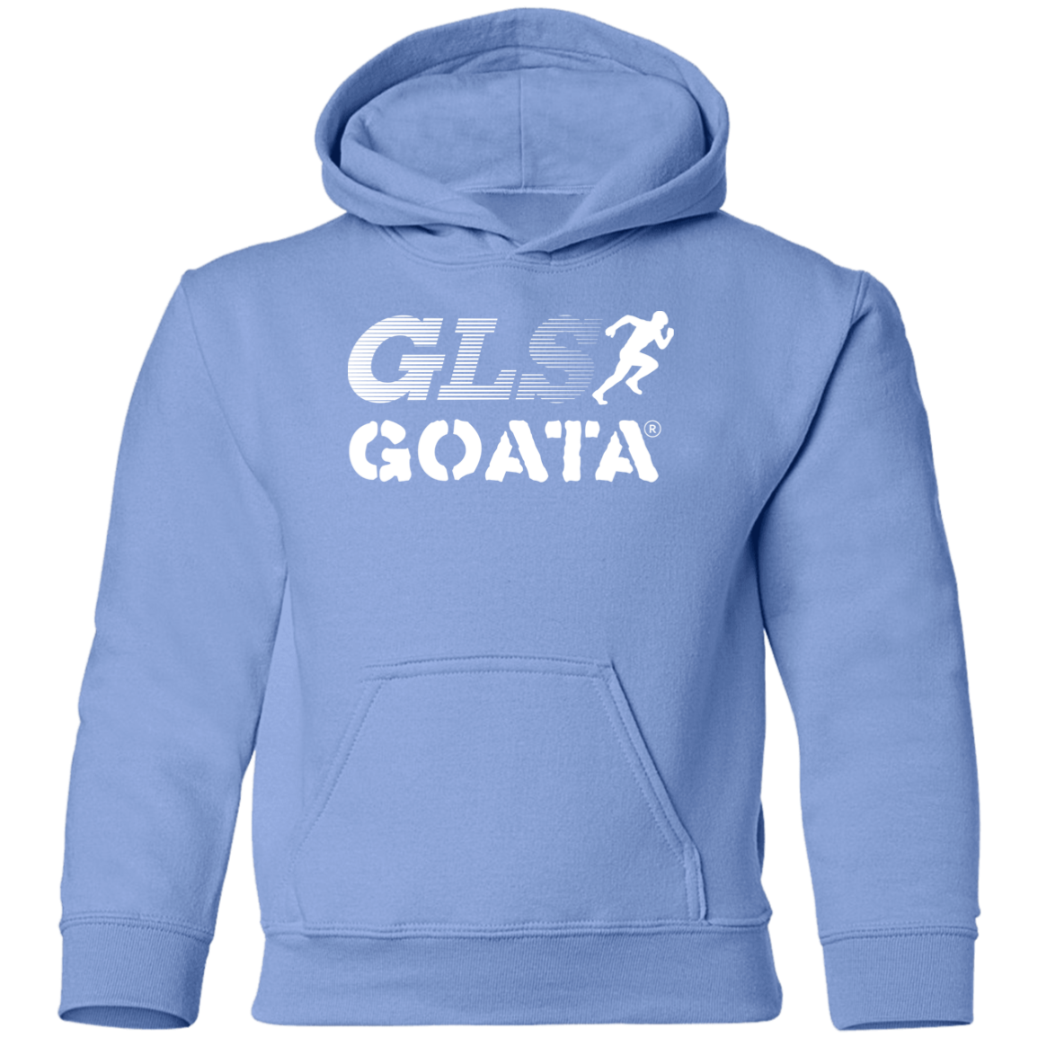 GOATA® Gildan Youth Pullover Hoodie - White Stripe