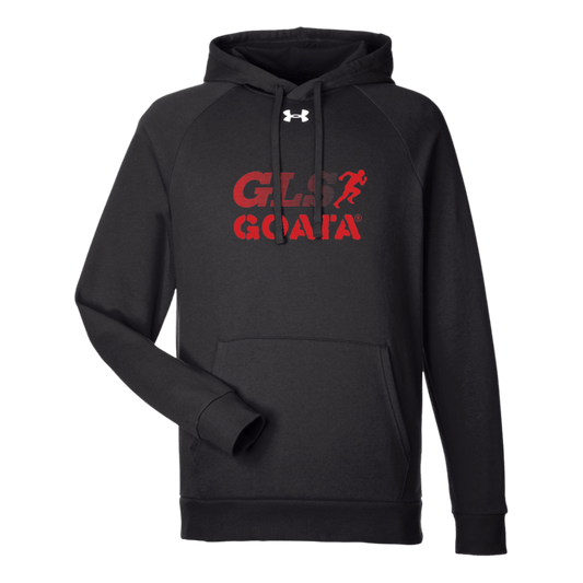 GOATA® Under Armour Men's Rival Fleece Hoodie - Red Stripe