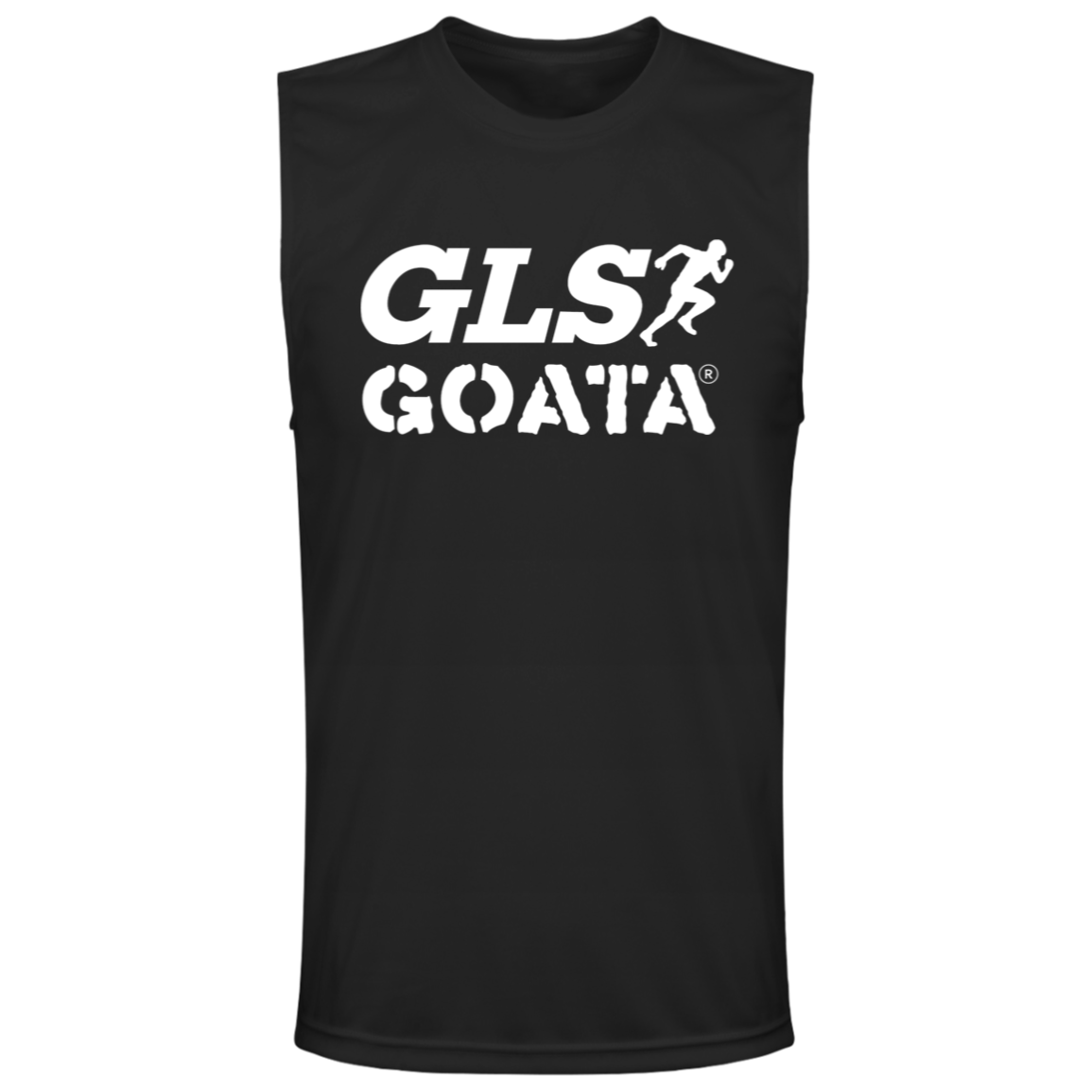 GOATA® Men's Zone Muscle Tee - White Solid