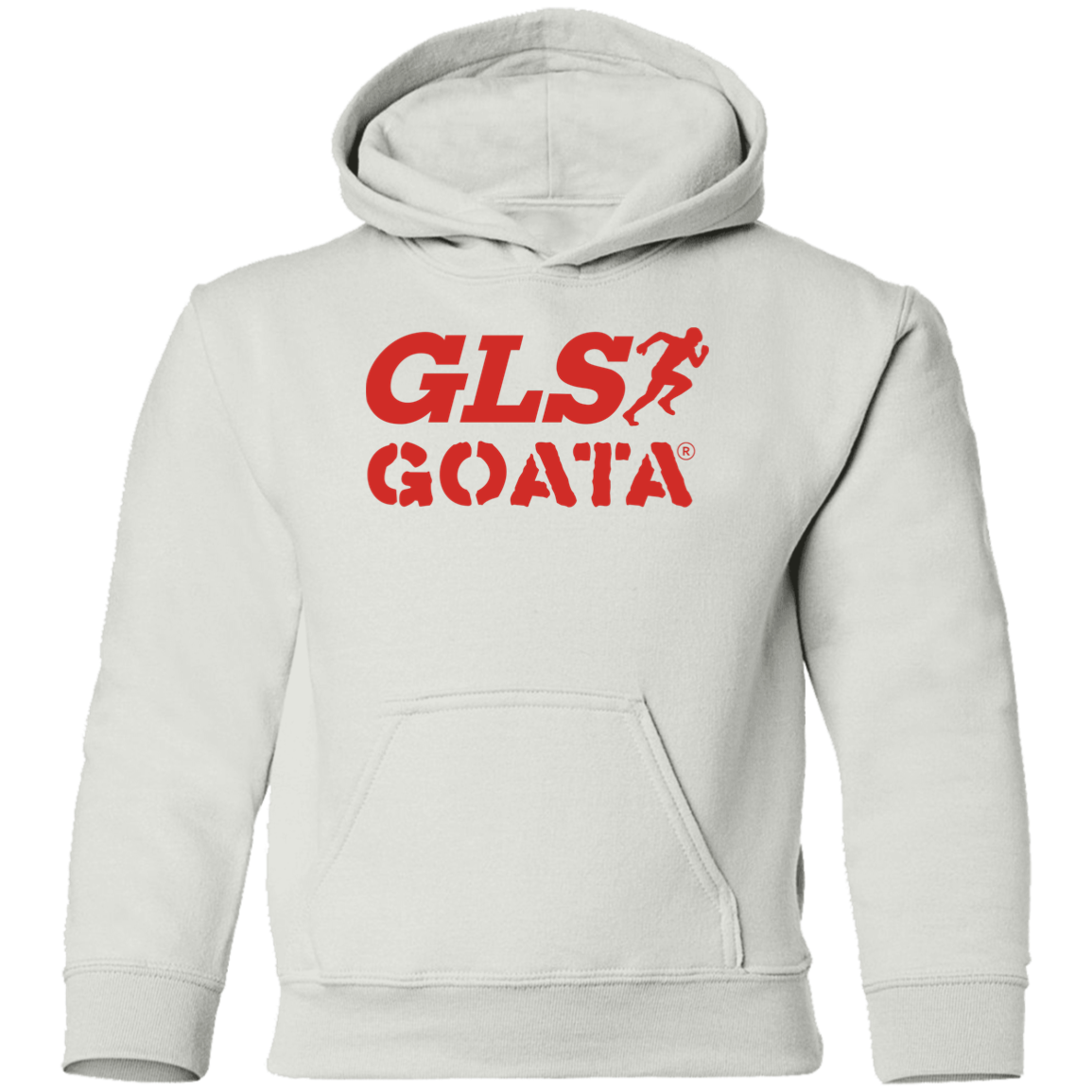 GOATA® Gildan Youth Pullover Hoodie - Red Solid