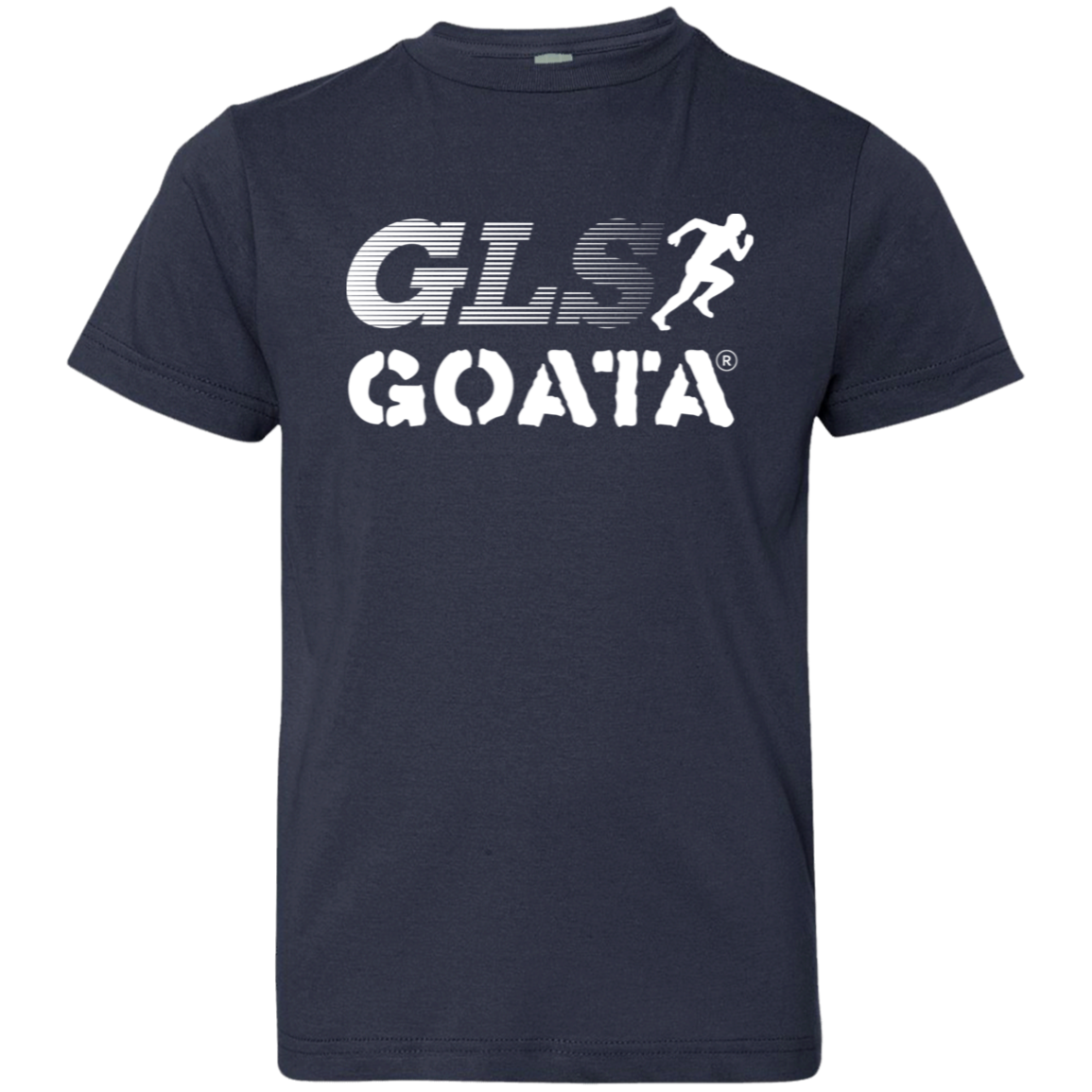 GOATA® Youth Jersey T-Shirt - White Stripe