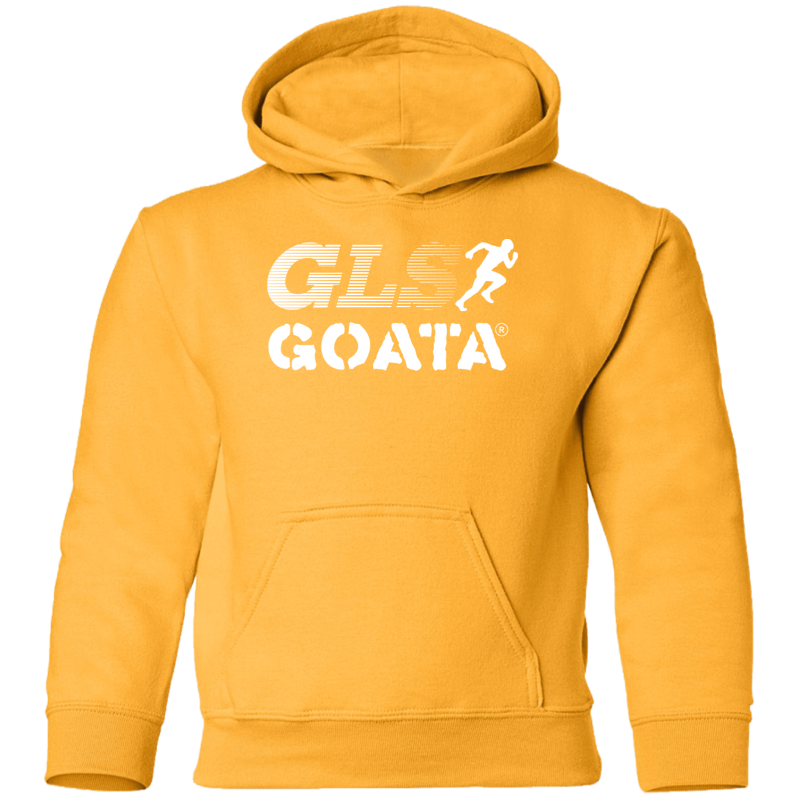 GOATA® Gildan Youth Pullover Hoodie - White Stripe