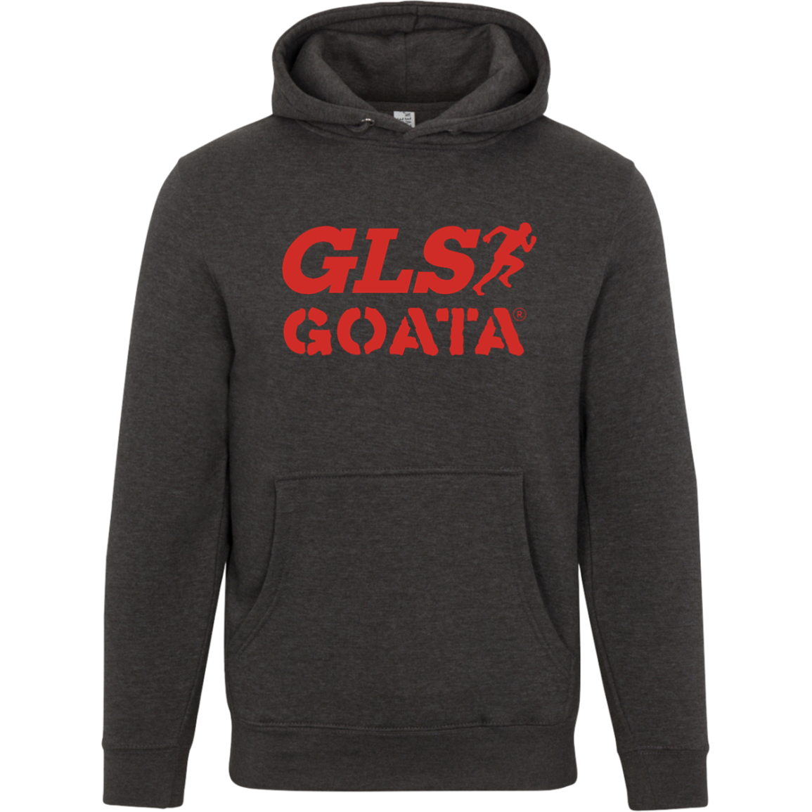 GOATA® Unisex Premium Hoodie -Red Solid