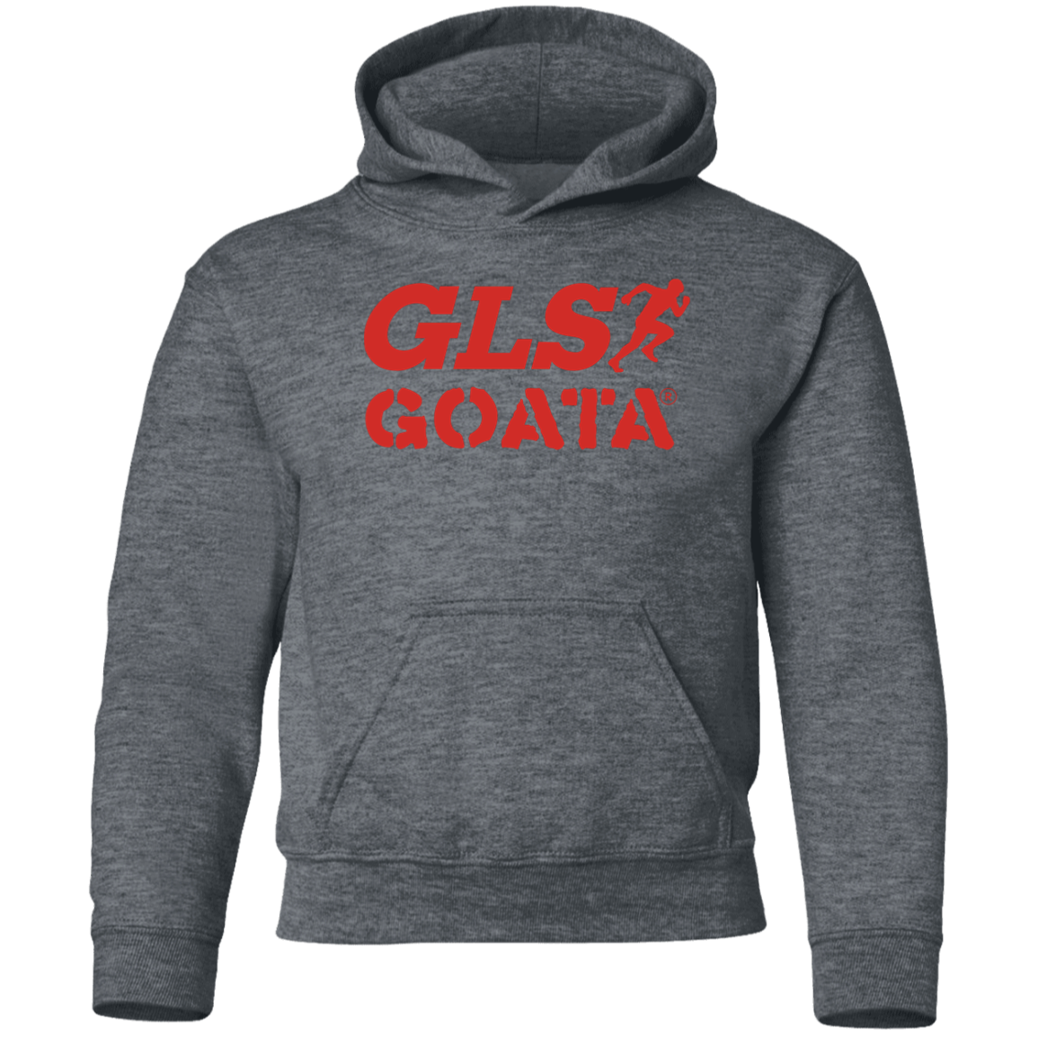 GOATA® Gildan Youth Pullover Hoodie - Red Solid