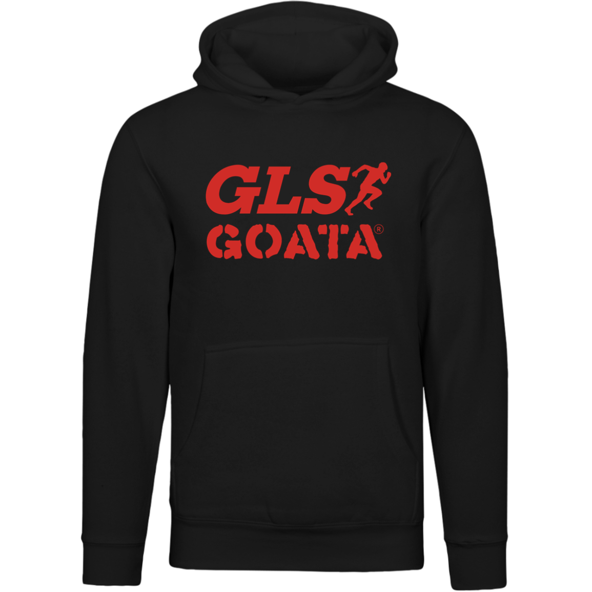 GOATA® Unisex Premium Hoodie -Red Solid