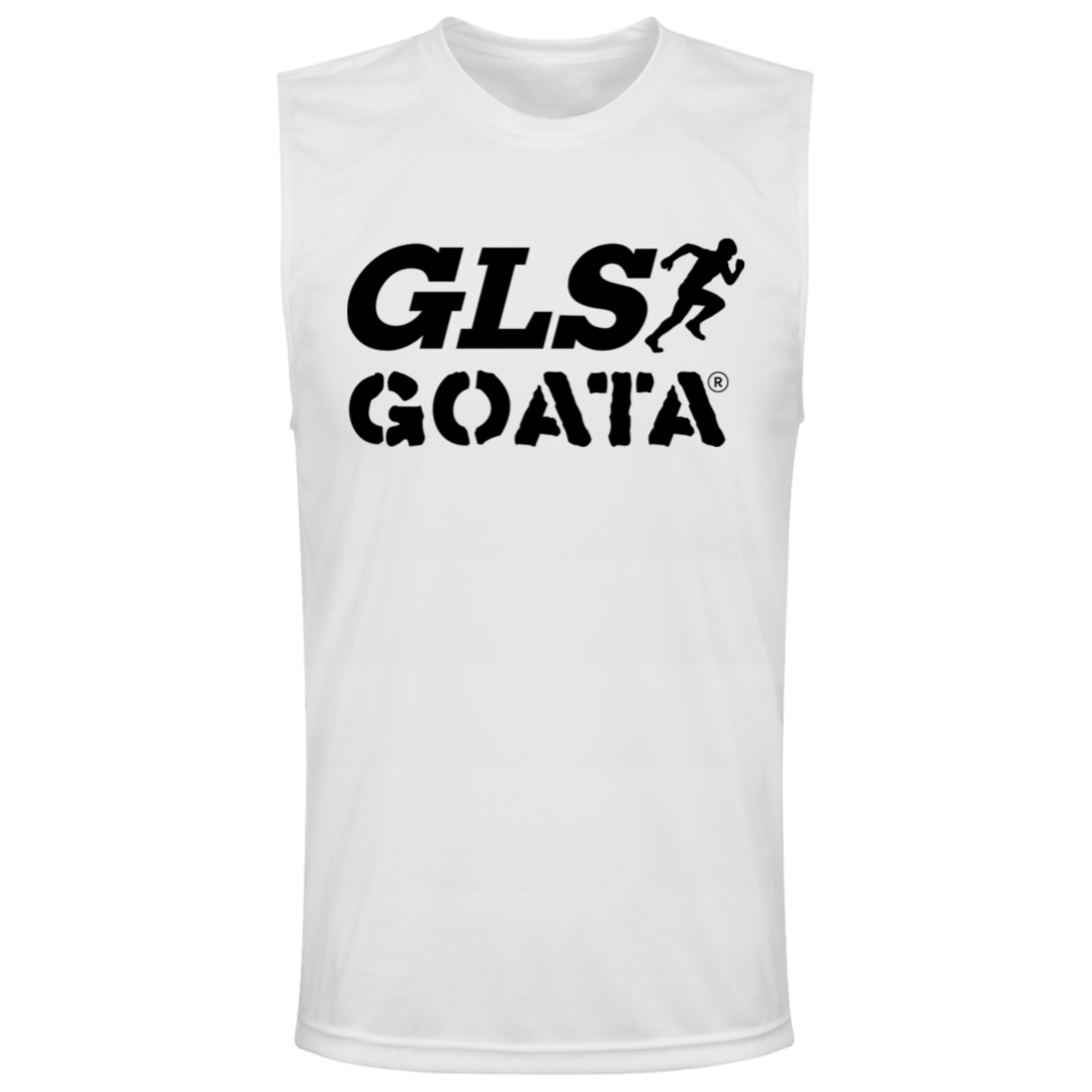 GOATA® Men's Zone Muscle Tee - Black Solid