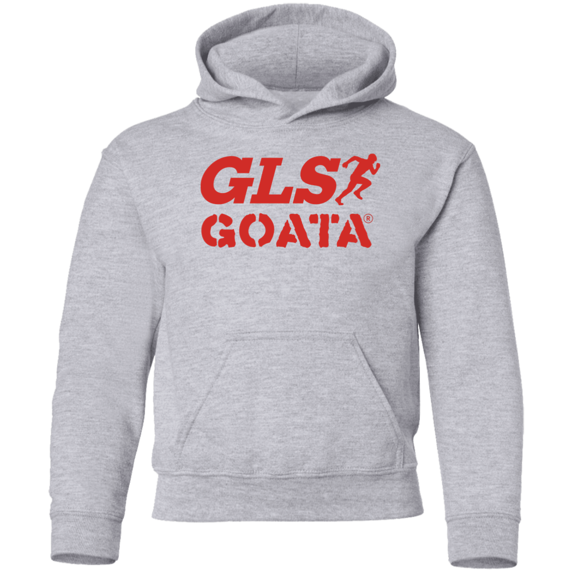 GOATA® Gildan Youth Pullover Hoodie - Red Solid