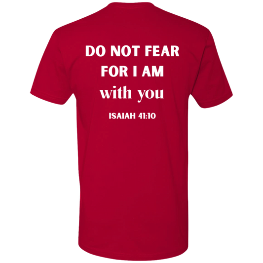 GOATA® SS T-Shirt Isaiah 41:10 - White