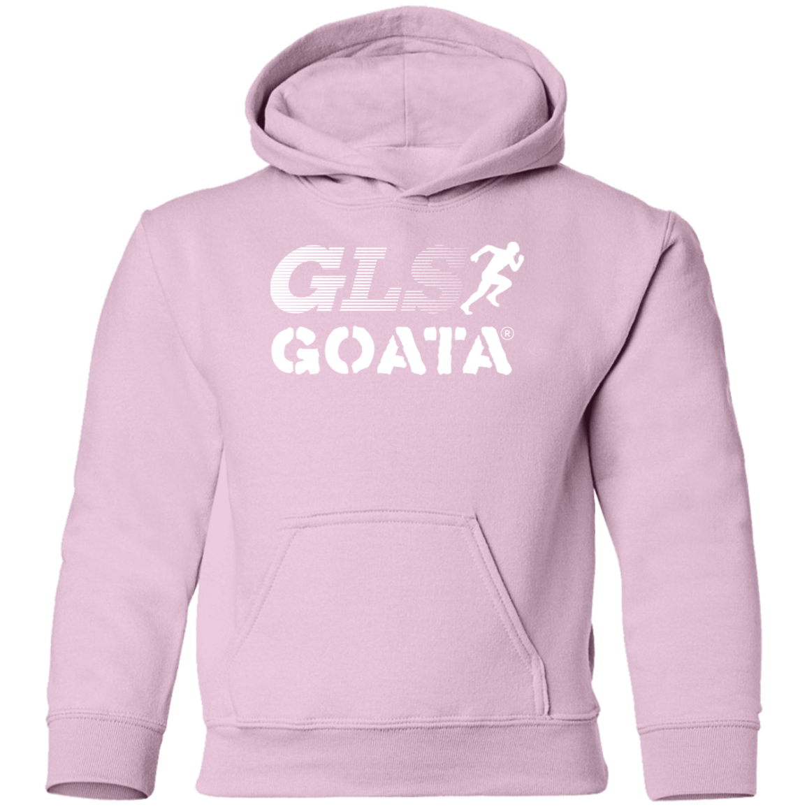 GOATA® Gildan Youth Pullover Hoodie - White Stripe