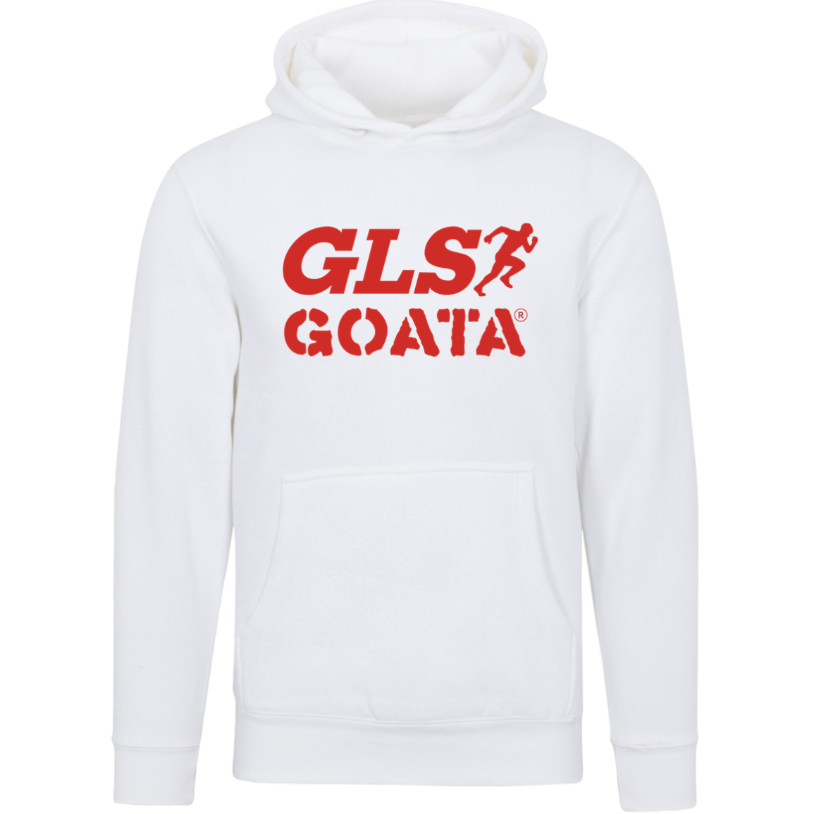 GOATA® Unisex Premium Hoodie -Red Solid