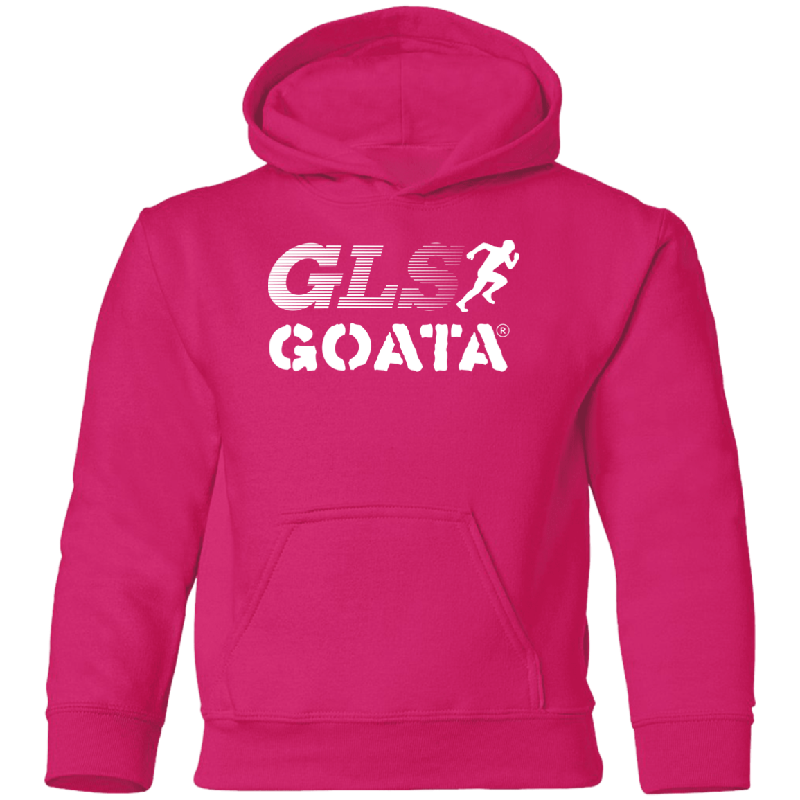 GOATA® Gildan Youth Pullover Hoodie - White Stripe