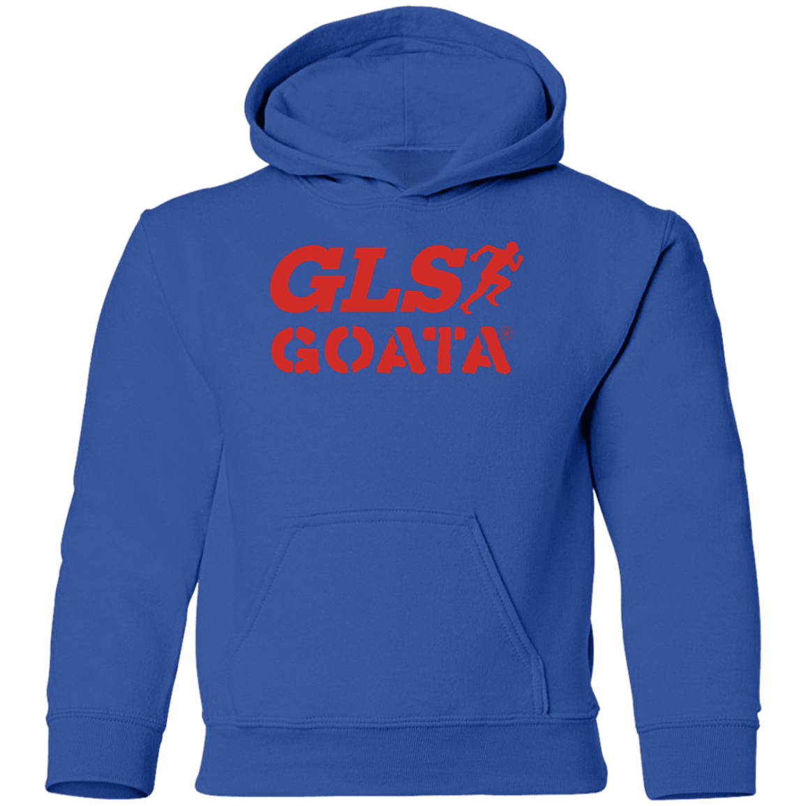 GOATA® Gildan Youth Pullover Hoodie - Red Solid