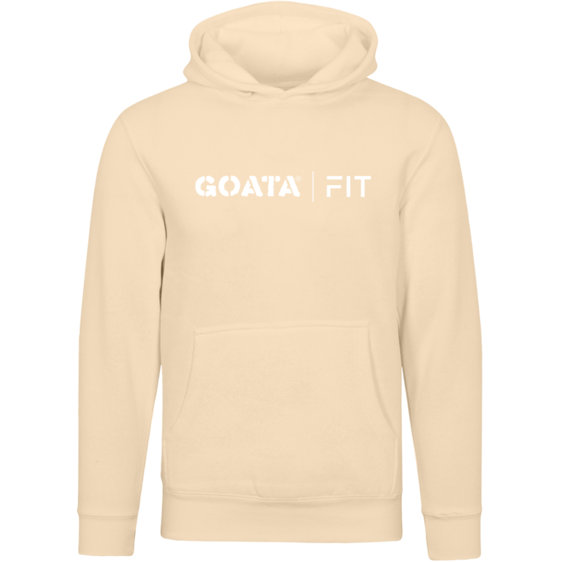 GOATA® | FIT Unisex Premium Hoodie - White