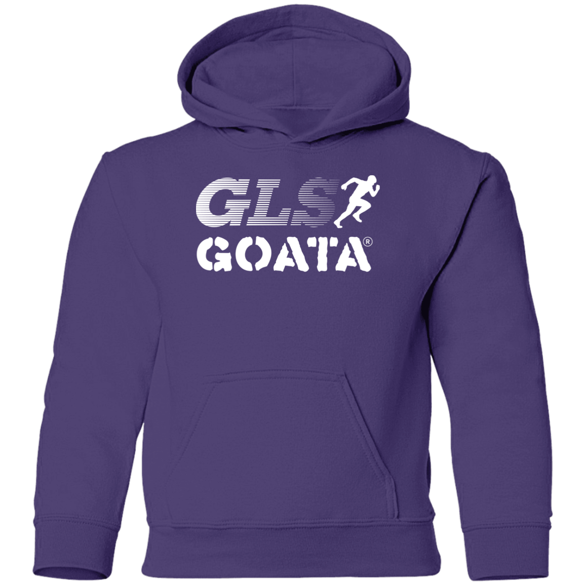 GOATA® Gildan Youth Pullover Hoodie - White Stripe