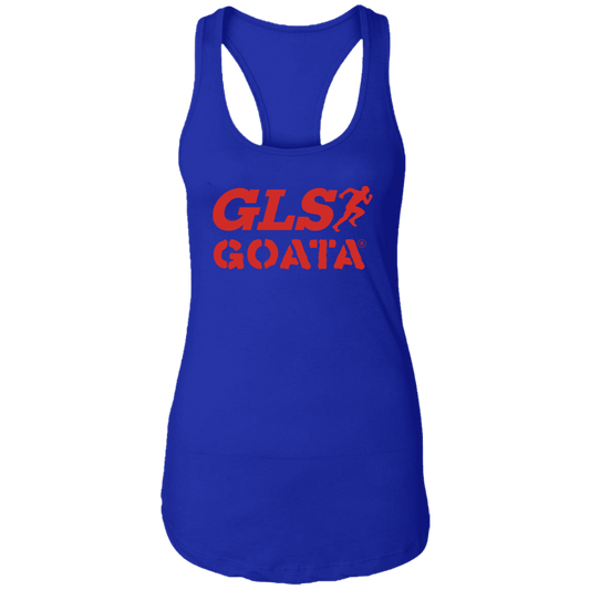 GOATA® Ladies Ideal Racerback Tank - Red Solid