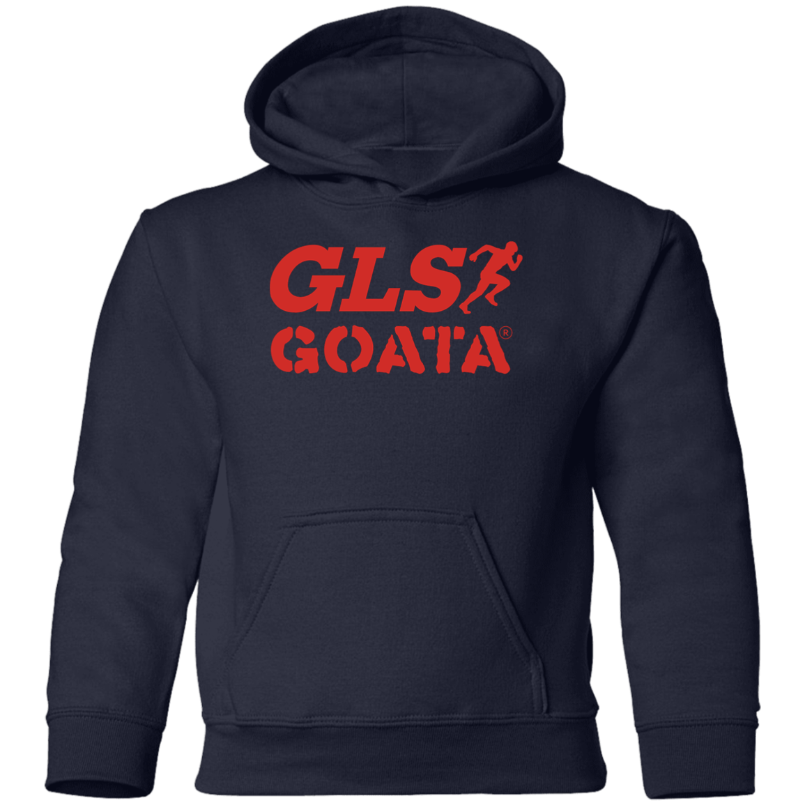 GOATA® Gildan Youth Pullover Hoodie - Red Solid