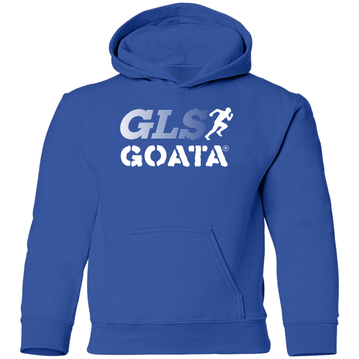 GOATA® Gildan Youth Pullover Hoodie - White Stripe