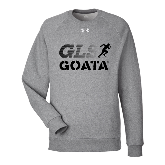 GOATA® Under Armour Men's Rival Fleece Sweatshirt - Black Stripe